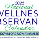 Wellness Calendar 2021