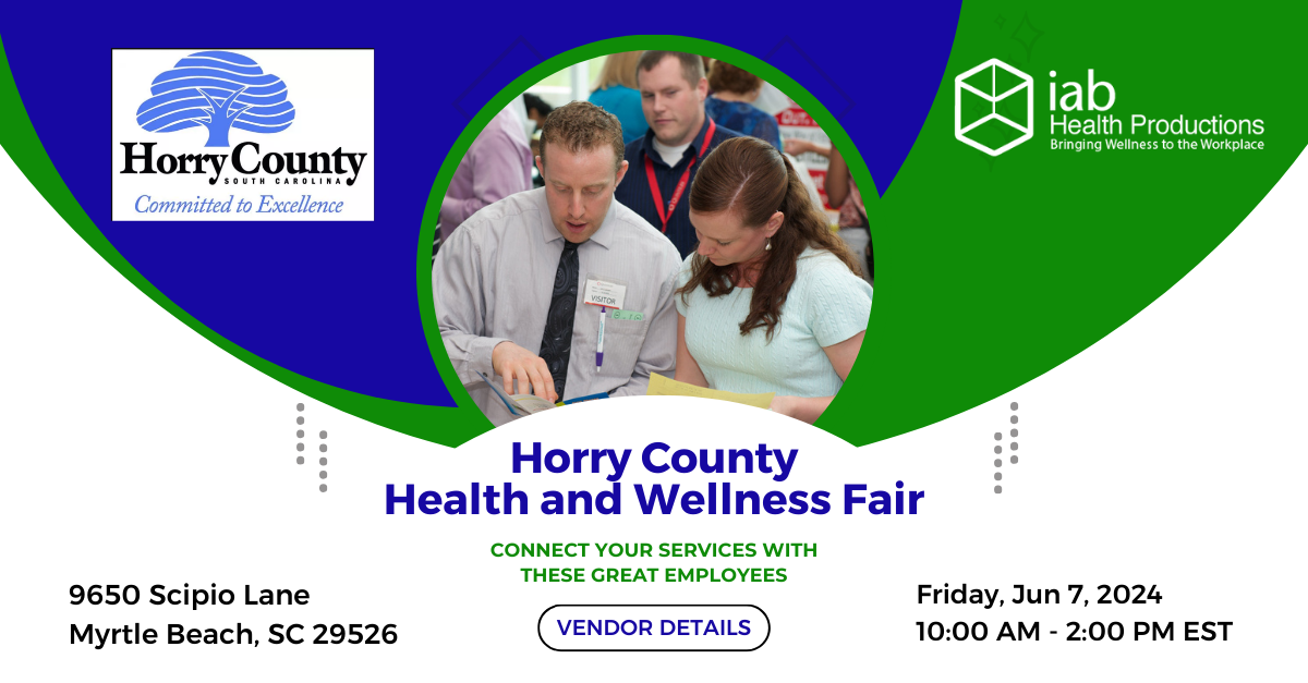 Horry County Health and Wellness Fair (Myrtle Beach) IAB Health